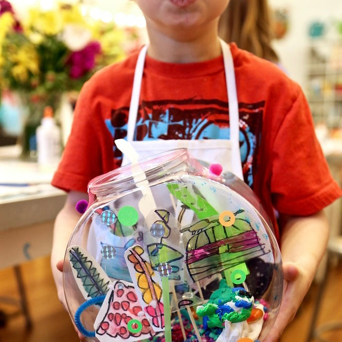 Pet Fishbowl Painting Activity