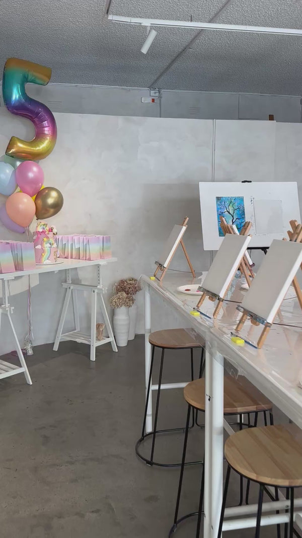 Artsy Birthday Paint Party | Child and Teen